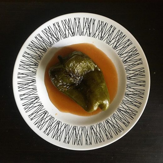 明日の冷蔵庫に眠らせる「冷たいピーマンの焼きびたし」