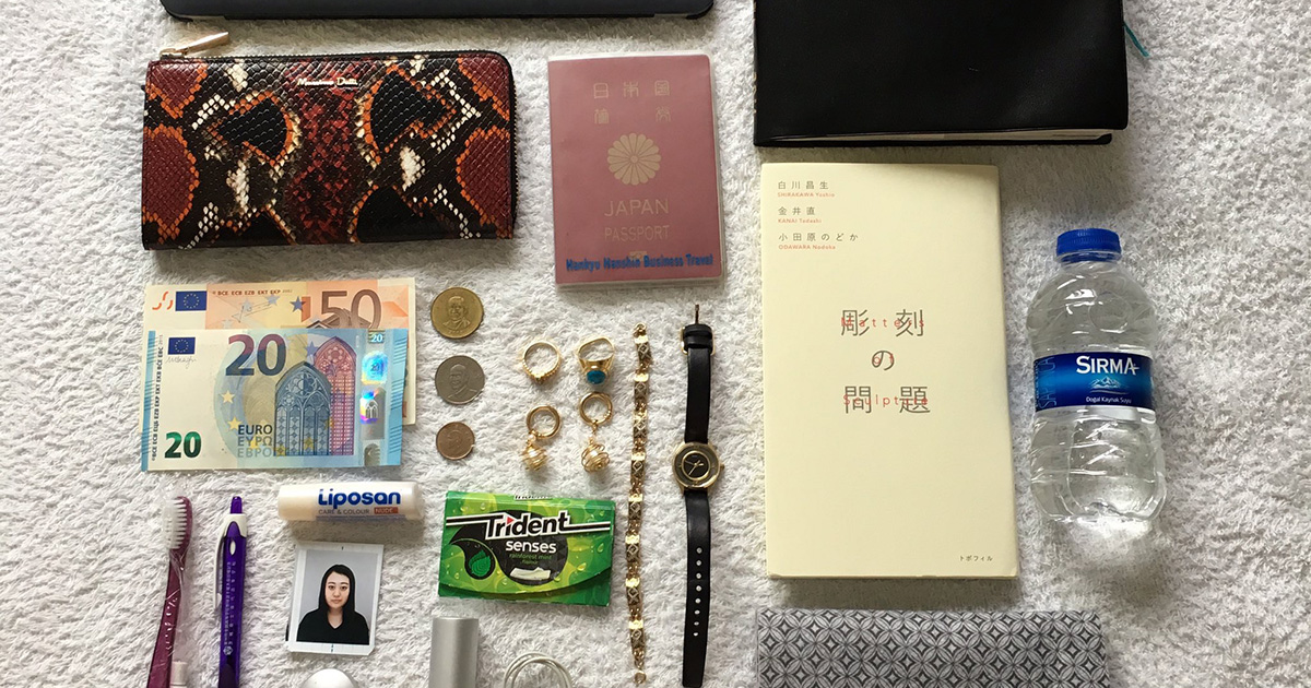 旅の必携品所持証明 my traveling companions/燈里