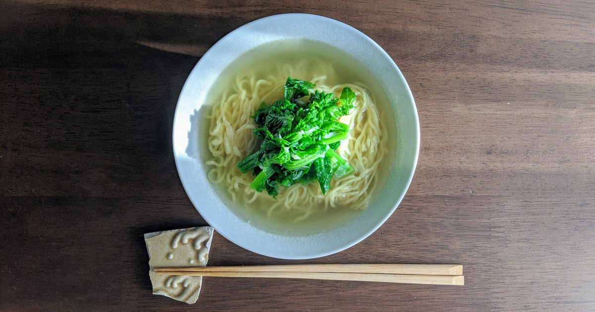 セルフケアとしての自炊「200円の贅沢、鶏ガラ汁麺」/山口祐加