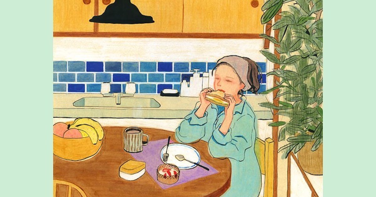 些細な工夫で部屋で過ごす時間も豊かに。原倫子が描く女性の暮らし